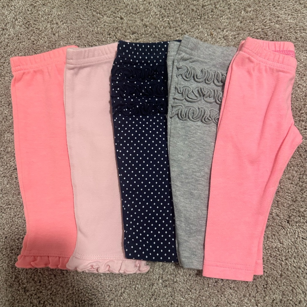 Assorted Baby Leggings Set